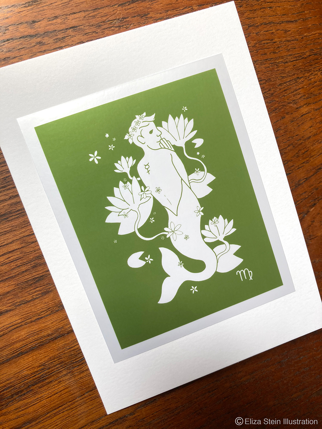 Virgo Zodiac Greeting Card