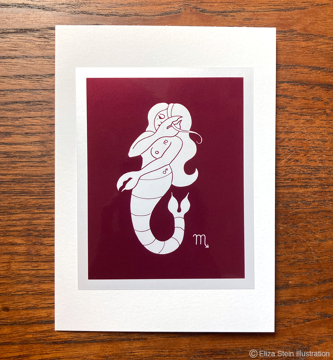 Scorpio Zodiac Greeting Card