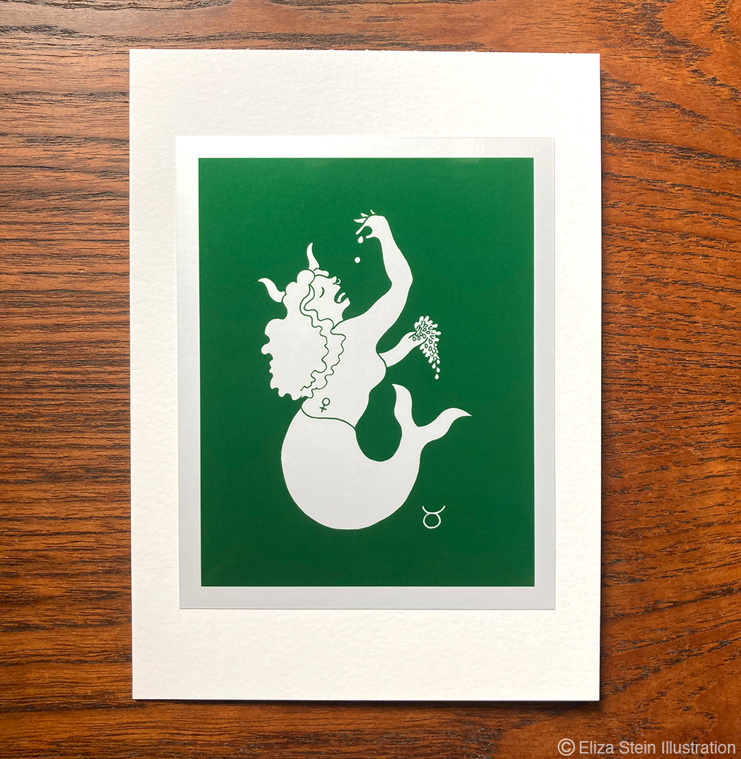 Taurus Greeting Card